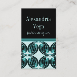 Classic Radiance Business Card, Aquamarin Visitenkarte