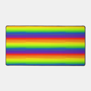 Classic Rainbow Flag Colors Marker Style Gay Schreibtischunterlage