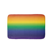 Classic Rainbow Primäre helle Farben Badematte (Vorderseite)