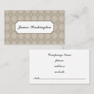 Classic Raute Business Card Visitenkarte