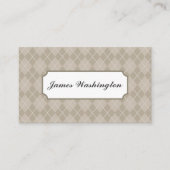 Classic Raute Business Card Visitenkarte (Vorderseite)