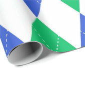 Classic Raute Pattern - Golf Party Geschenkpapier (Rolleneckpunkt)