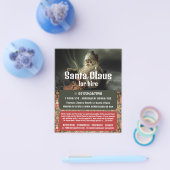 Classic Reading Santa, Santa Claus Entertainer Flyer (Einzeln)