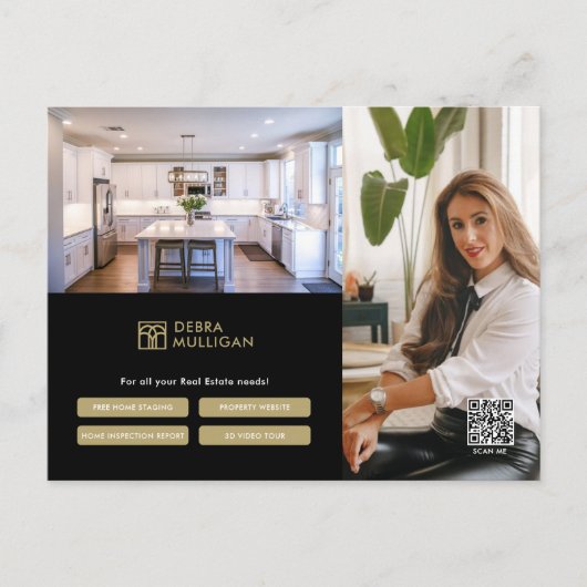 Classic Real Anwesen Promotionskarte Postkarte (Vorderseite)