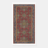 Classic Red and Blue,Persian Rug Carpet Pattern Serviette (Vorderseite)