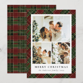 Classic Red and Green & Foto Collage Weihnachten
