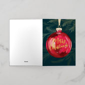 Classic Red Ball Weihnachtsbaum (Äußere Ablage)