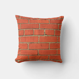 Classic Red Brick Kissen