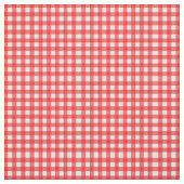 Classic Red Checked Gingham für Zuhause Canning Li Stoff (Muster)
