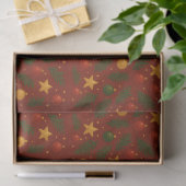 Classic Red Christmas Tissue - Weihnachtsgeschenk Seidenpapier (Geschenk)