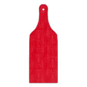CLASSIC RED Glass Paddle Schneidebrett (Vorderseite)