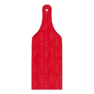 CLASSIC RED Glass Paddle Schneidebrett