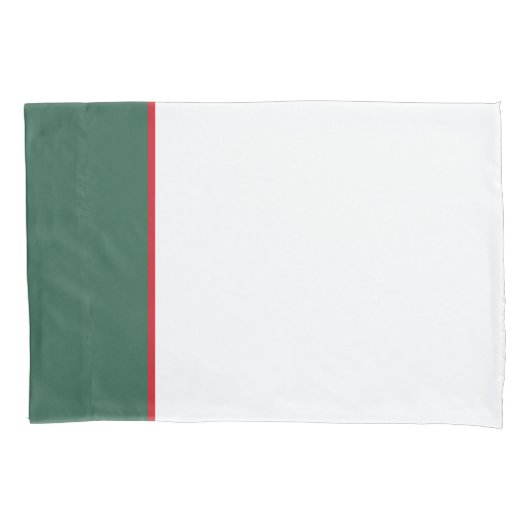 Classic Red & Green Kissenbezug (Vorderseite)