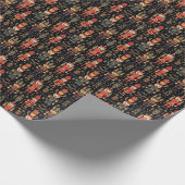 Classic Red & Green Nutcracker Wonderland Geschenkpapier (Ecke)