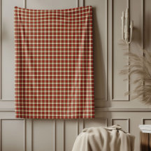 Classic Red Green Tartan Kariertes Weihnachtsblank