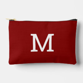 Classic Red Monogram Erstausstattung Makeup Bag Zubehörtasche