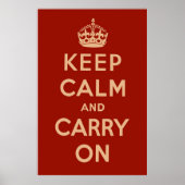 Classic Red Poster (Vorne)