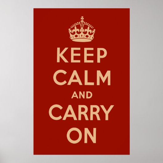 Classic Red Poster (Vorne)