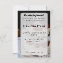 Classic Red Rose Wedding Cake Topper Elegant