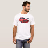 Classic Red Slammed Luv Truck LTG Logo T-Shirt (Vorne ganz)