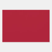 Classic Red Stripe Candy Cane Holiday Wrapping Pap Geschenkpapier Set (Vorderseite 2)