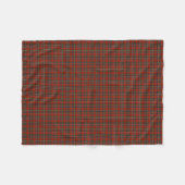 Classic Red und Blue Royal Stewart Tartan Fleecedecke (Vorderseite (Horizontal))