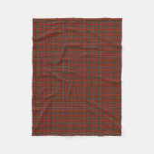 Classic Red und Blue Royal Stewart Tartan Fleecedecke (Vorderseite)