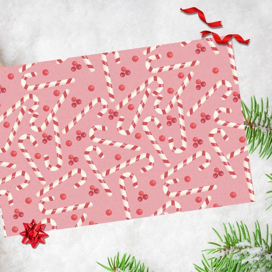 Classic Red White Frohe Weihnachtscreme Stick Seidenpapier