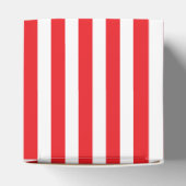 Classic Red & White Stripes Geschenkschachtel (Oben)