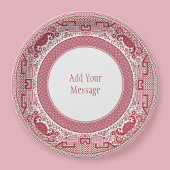 Classic Red Willow Paper Teller