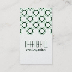 Classic Refinement Business Card, Jäger Green Visitenkarte