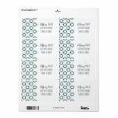 Classic Refinement Shipping Labels (Vorne)