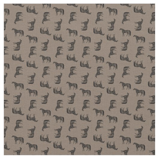 Classic Reitpferde CUSTOM BG FARBE Stoff (Nahaufnahme)