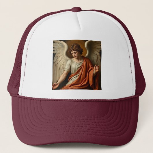 Classic Renaissance Angel Trucker Har Truckerkappe (Vorderseite)