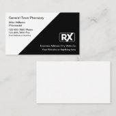 Classic Retail Pharmacy Retail Business Cards Visitenkarte (Vorne/Hinten)