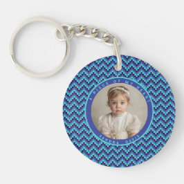 Classic Retirement Gifts For Men Stripe Pattern Schlüsselanhänger