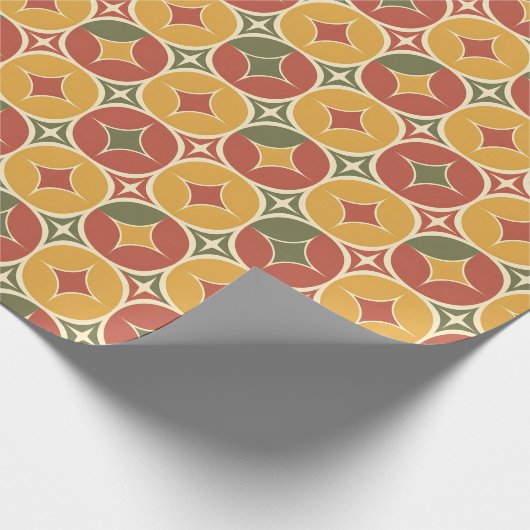Classic Retro Corporate Holiday Geschenkpapier (Ecke)