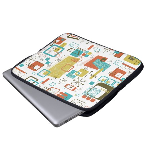 Classic Retro Laptopschutzhülle (Vorne Knopf)