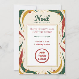 Classic Retro Noël | Branding Suite Edition Feiertagskarte