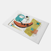 Classic Retro Redux Door Mat Fußmatte (Schrägansicht)