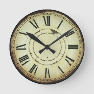 Classic Retro Runde Wanduhr