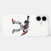 Classic Retro RX-78-2 Gundam Mecha Anime Illustrat Case-Mate iPhone Hülle (Rückseite (Horizontal))