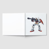 Classic Retro RX-78-2 Gundam Mecha Anime Illustrat Gästebuch (Voll)