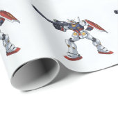 Classic Retro RX-78-2 Gundam Mecha Anime Illustrat Geschenkpapier (Rolleneckpunkt)
