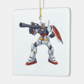 Classic Retro RX-78-2 Gundam Mecha Anime Illustrat Keramikornament (Links)