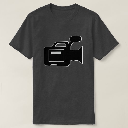 CLASSIC RETRO VIDEO CAMERA T-Shirt (Design vorne)