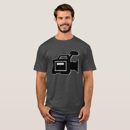 CLASSIC RETRO VIDEO CAMERA T-Shirt (Vorne ganz)