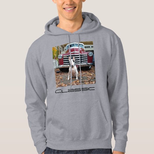 Classic Rex Die TV-Terrier-Kapsel Hoodie (Vorderseite)