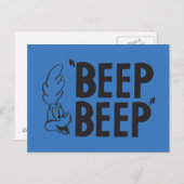Classic ROAD RUNNER™ BEEP BEEP!™ Postkarte (Vorne/Hinten)