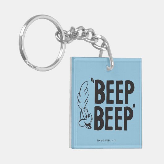 Classic ROAD RUNNER™ REEP BEEP!™ Schlüsselanhänger (Vorderseite links)